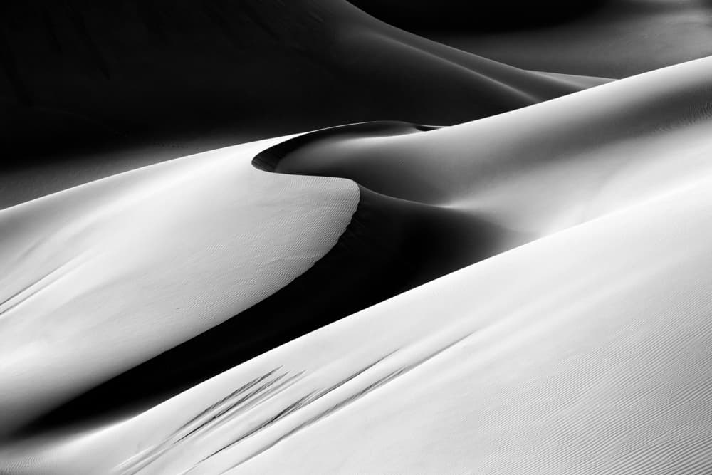 Sculptural Sand Dunes by Mohammadreza Momeni — canvas wall art
