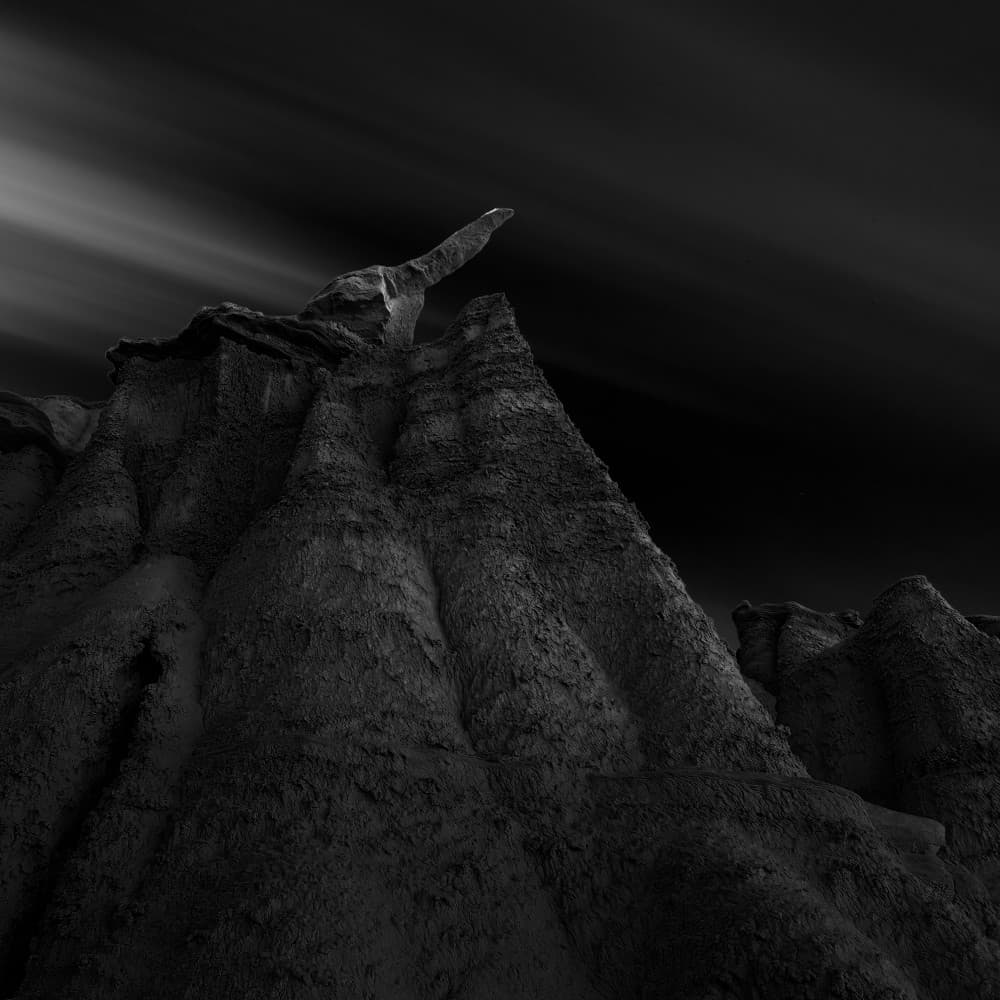 Stark Desert Formation by Chao Feng 天馬 — canvas wall art