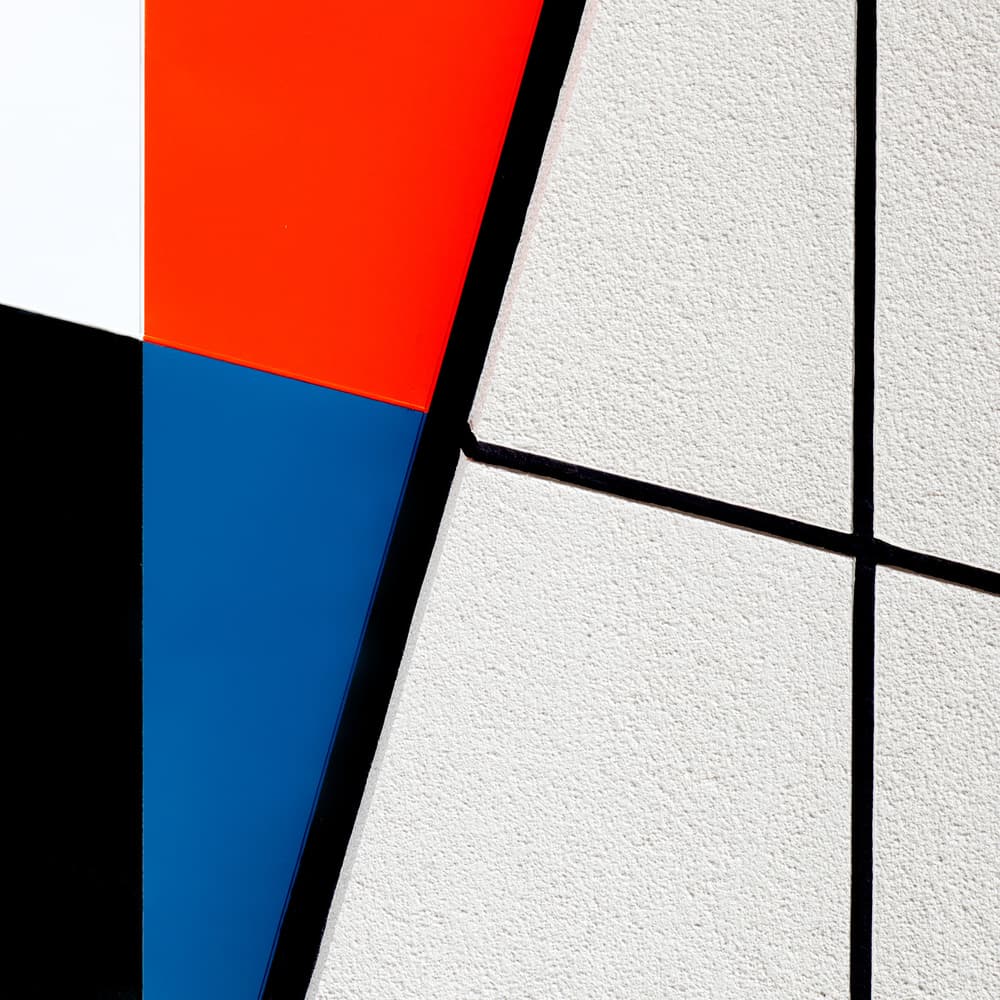 Modern Geometric Lines by Jeroen van de Wiel — canvas wall art