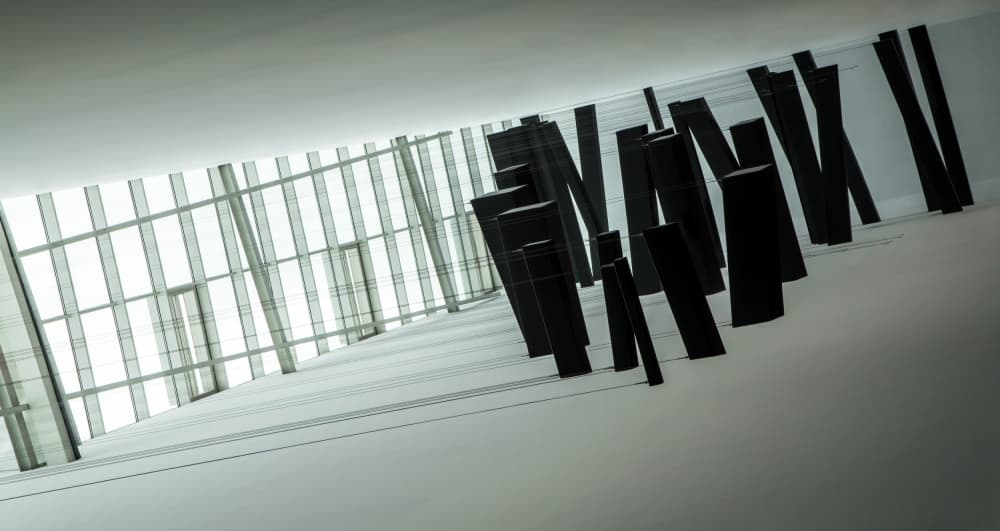 Abstract Forms Window Light by Gilbert Claes — canvas wall art