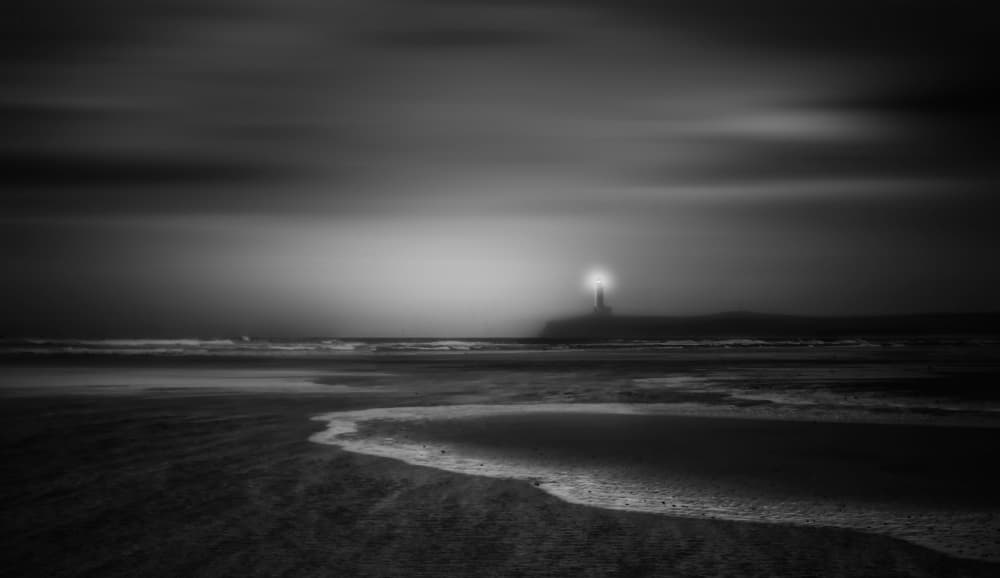 Lighthouse Coastal Glow by Yvette Depaepe — canvas wall art