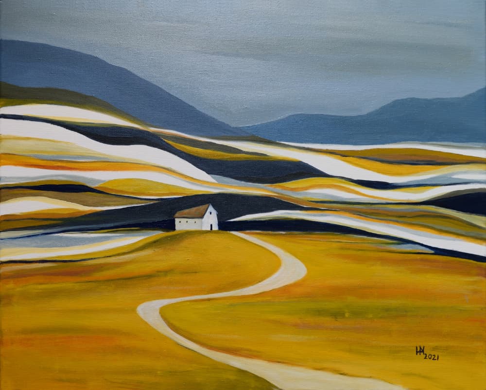 Faraway From the Crowd by Aniko Hencz — canvas wall art