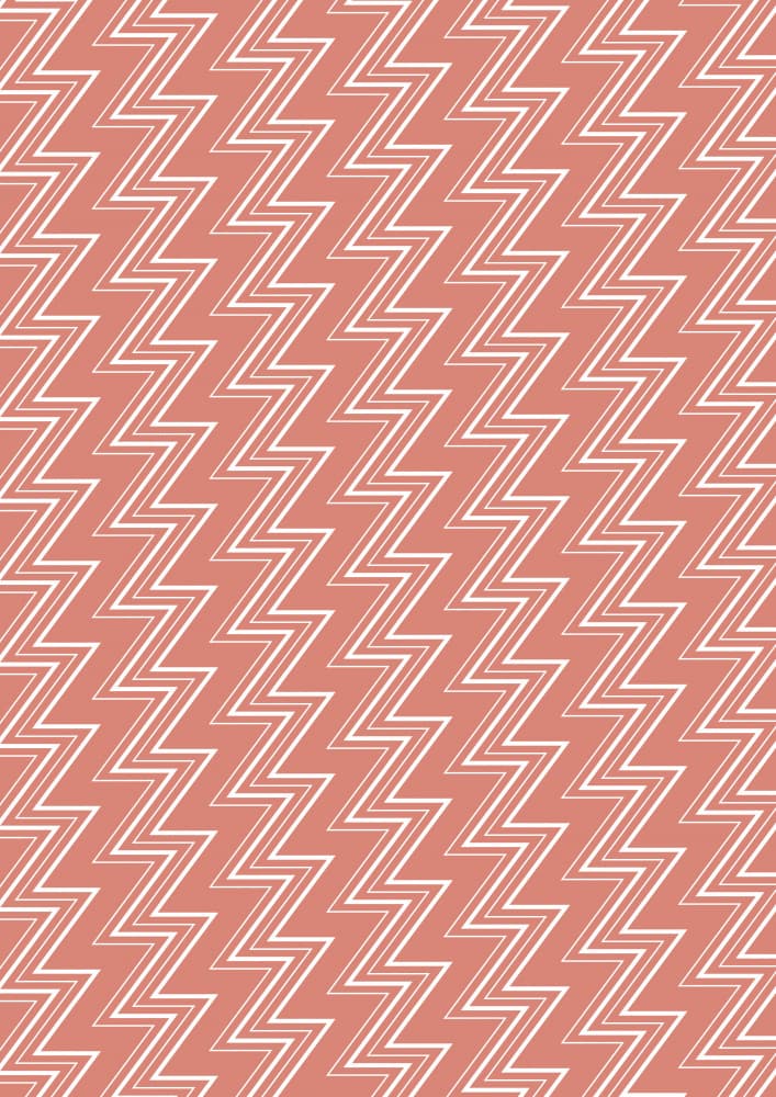 Dynamic Pink Zigzags by kathrinmay — canvas wall art