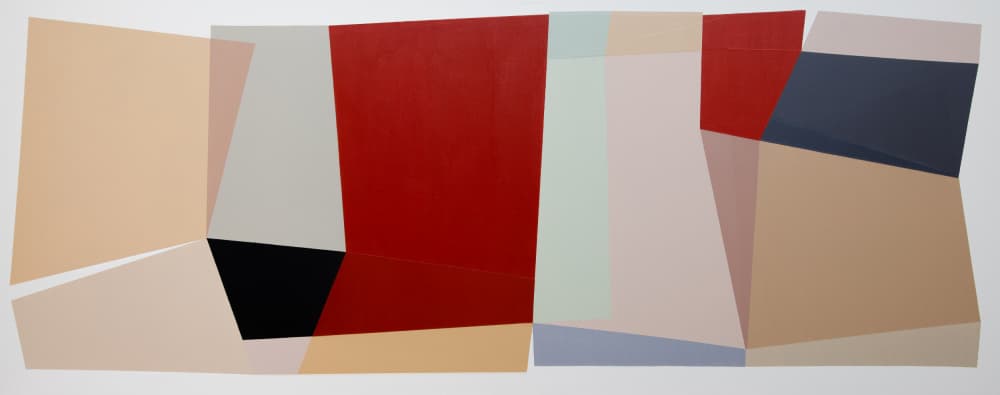Geometric Color Fields by Ildefonso Martín — canvas wall art