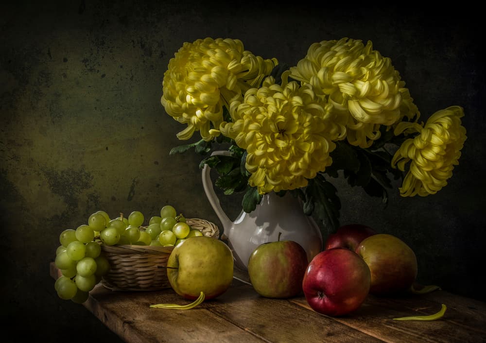Autumn Harvest Still Life by Margareth Perfoncio — canvas wall art