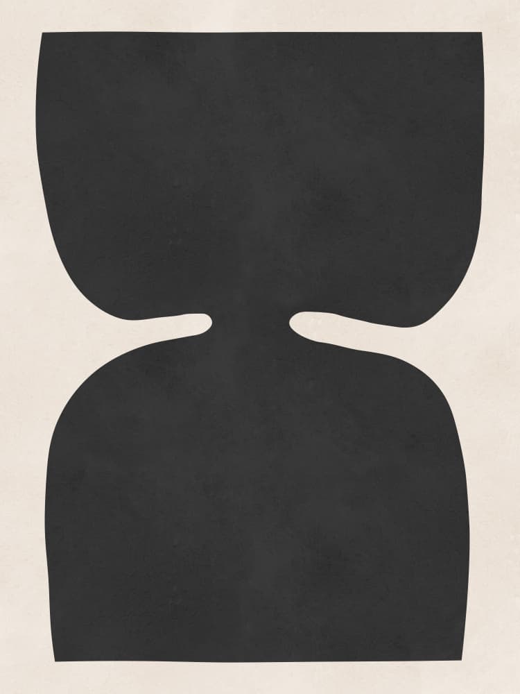 Modern Abstract Form by Vitor Costa — canvas wall art