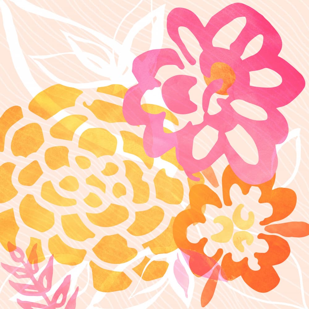 Bouquet of Love Simple by Kristian Gallagher — canvas wall art