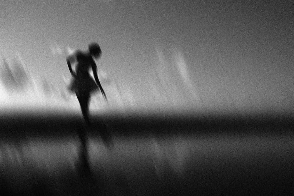 Dancing Silhouette by Paulo Medeiros — canvas wall art
