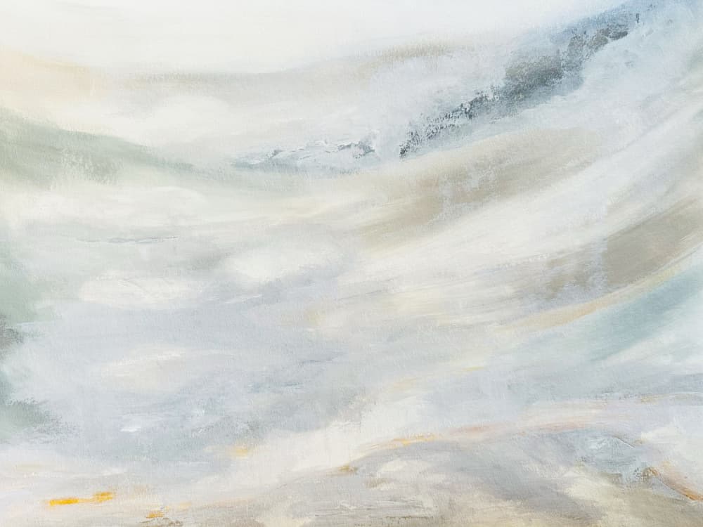 Soft Abstract Flow by Breanna Megan Studio — canvas wall art