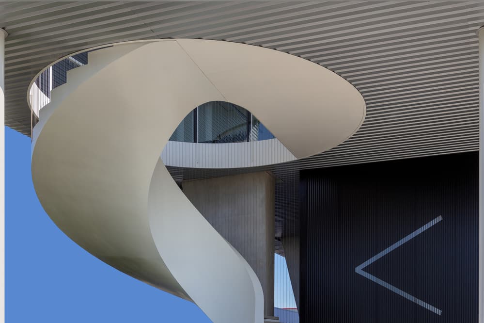 Architectural Spiral Form by Theo Luycx — canvas wall art