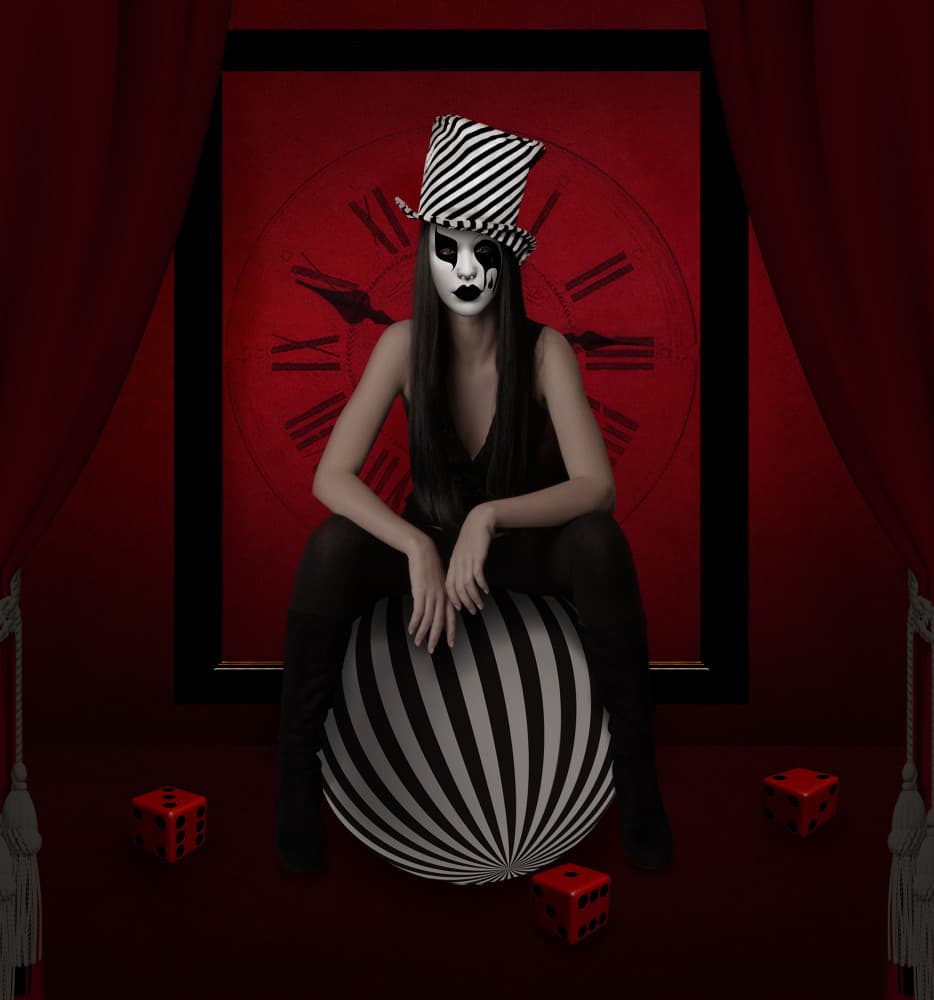 Theater of the absurd. by Natalia Simongulashvili ( NATALIORION ) — canvas wall art