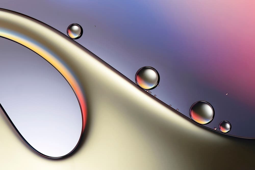 Golden Fluid Motion by Renee Doyle — canvas wall art
