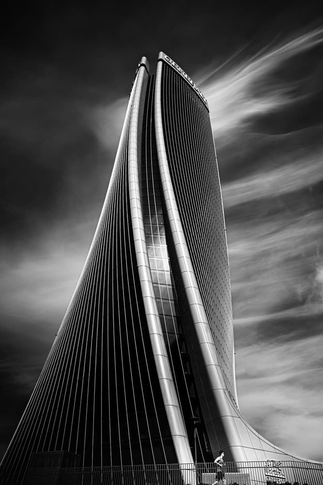 Dynamic Architectural Form by Marco Tagliarino — canvas wall art