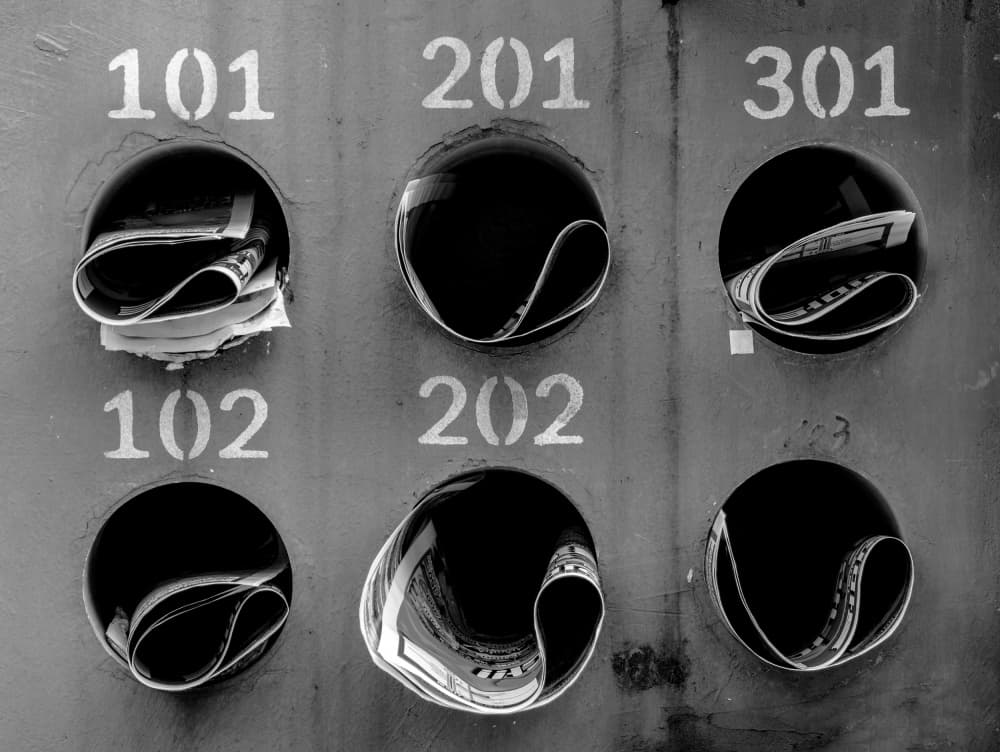 Numbered Cash Storage by HAN dong hee — canvas wall art