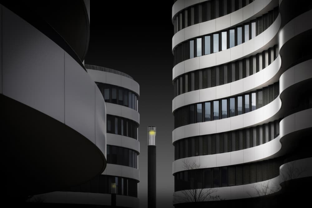 Sleek Urban Architecture by Anita Martin AnnaPileaFotografie — canvas wall art