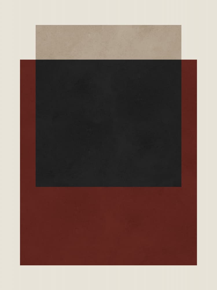 Modern Earthy Color Blocks by Vitor Costa — canvas wall art
