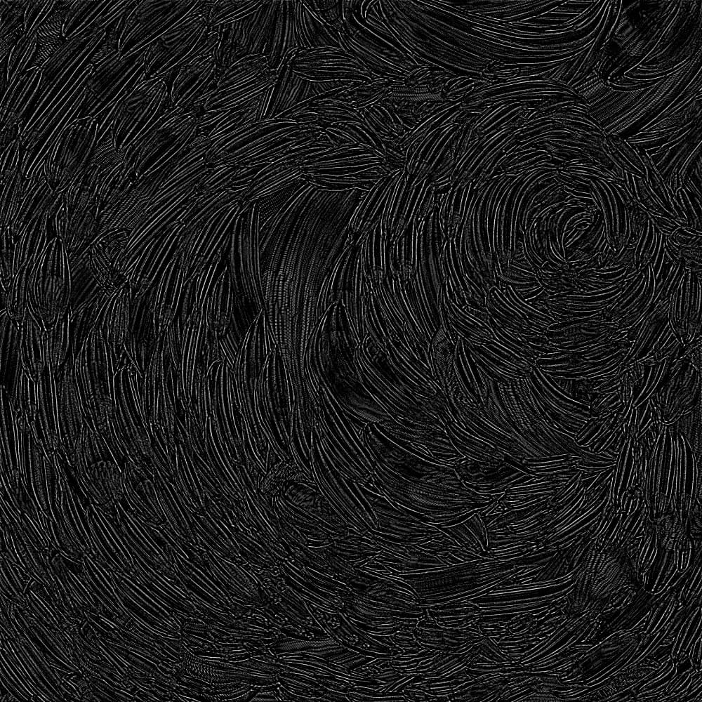 Dark Swirling Texture by Josie George — canvas wall art