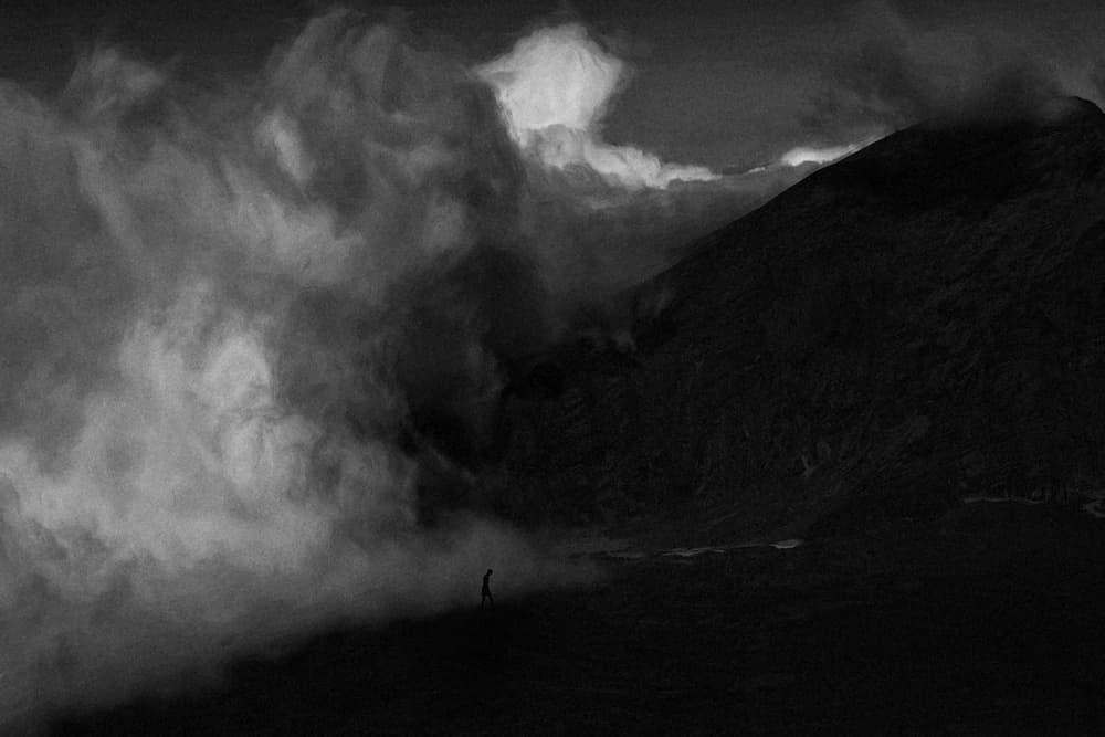 Solitary Mountain Journey by Roxana Labagnara — canvas wall art