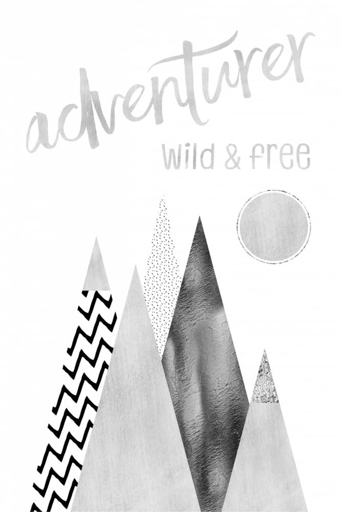 Adventurer Mountain Landscape by Melanie Viola — canvas wall art