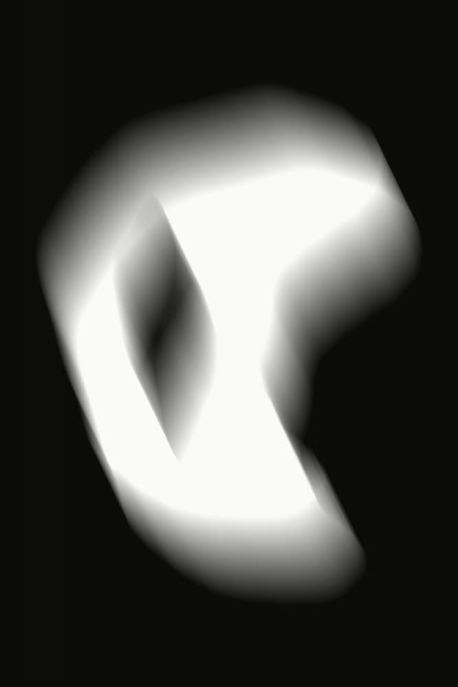 Luminous Abstract Flow by Little Dean — canvas wall art