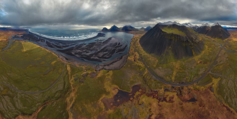 Wild Icelandic Coastal Valley by Carlos Gonzalez — canvas wall art