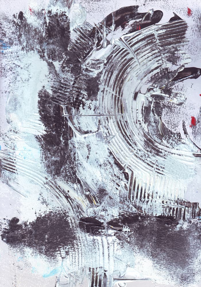 Abstract Swirling Paint by Rafal Kulik — canvas wall art