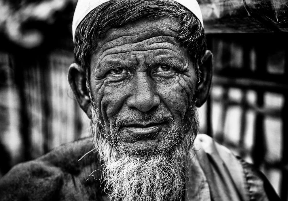 Wise Elder Gaze by Joxe Inazio Kuesta Garmendia — canvas wall art