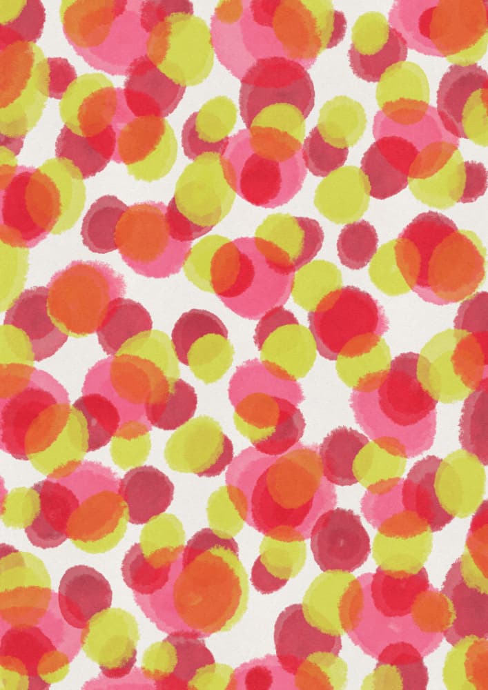 Vibrant Abstract Dots by Nicholas — canvas wall art