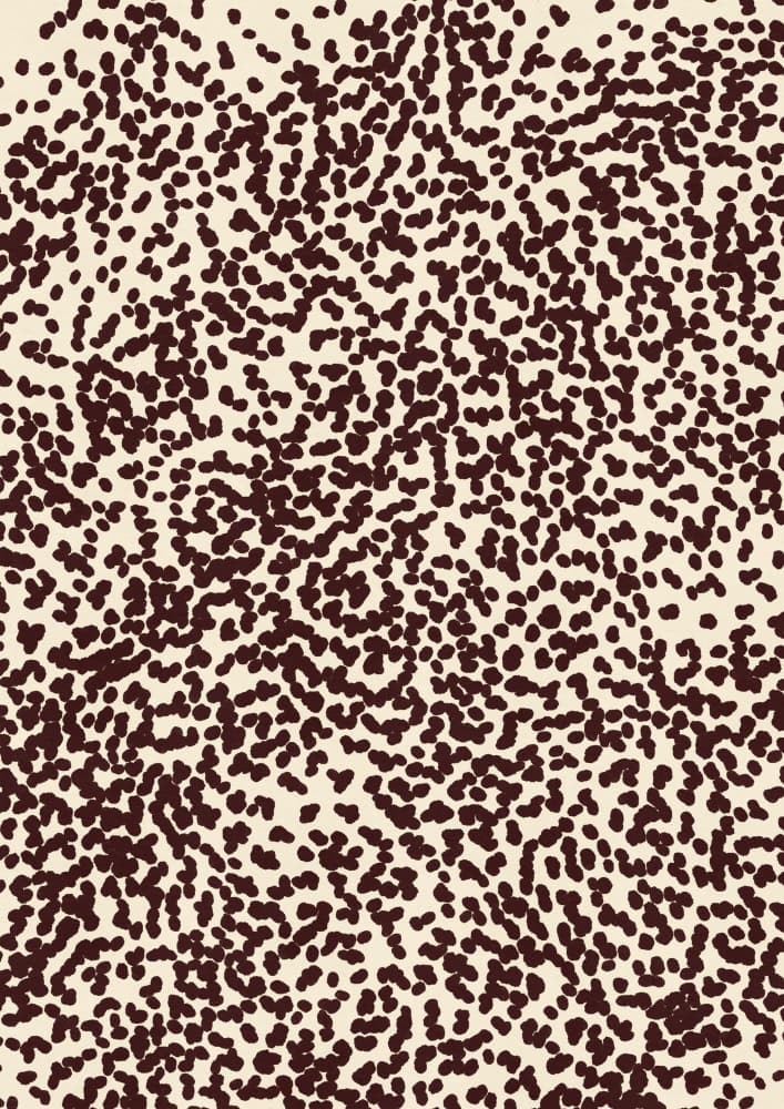 Scattered Organic Dots by Nicholas — canvas wall art