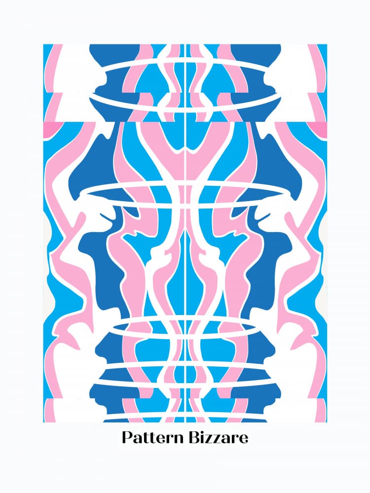 Pattern Bizarre by Little Dean — canvas wall art