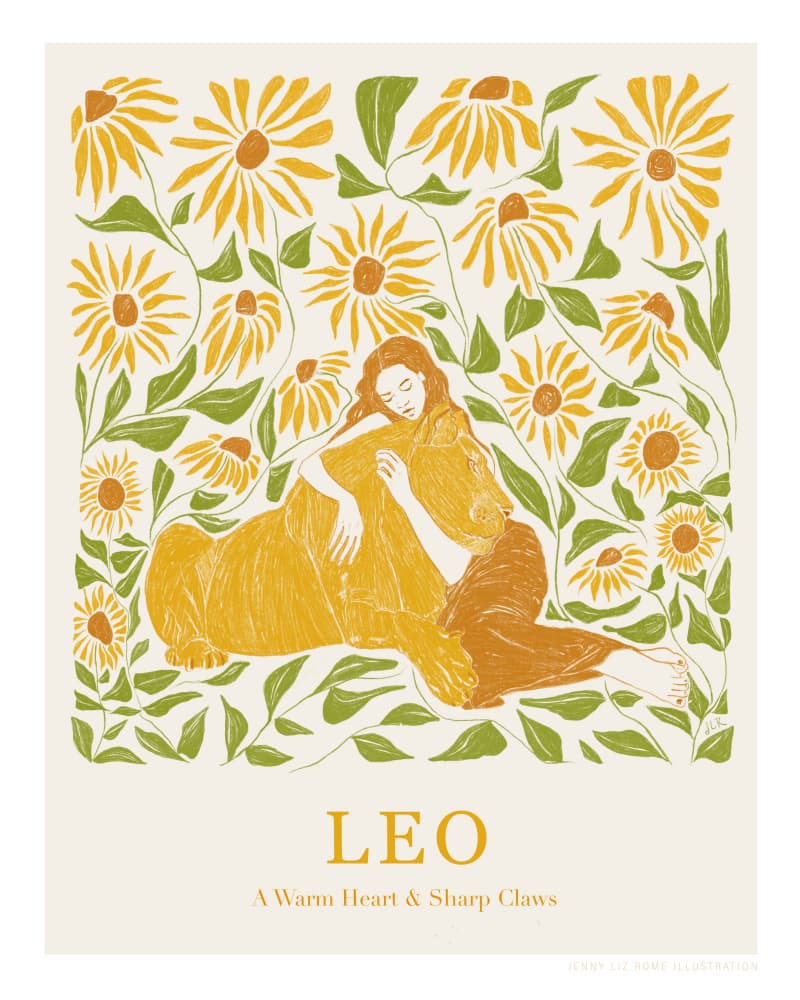 Jlr Leo Copy by Jenny Liz Rome — canvas wall art