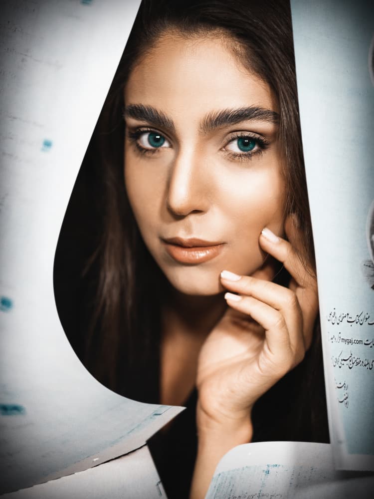 Pensive Beauty by Amir Heydari — canvas wall art