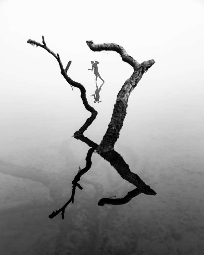 Surreal Balance by Leszek Paradowski — canvas wall art