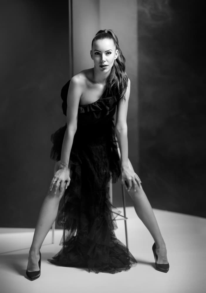 Elegant Studio Glamour by Vasil Nanev — canvas wall art