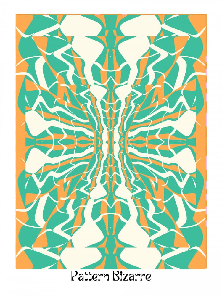 Dynamic Abstract Vortex by Little Dean — canvas wall art
