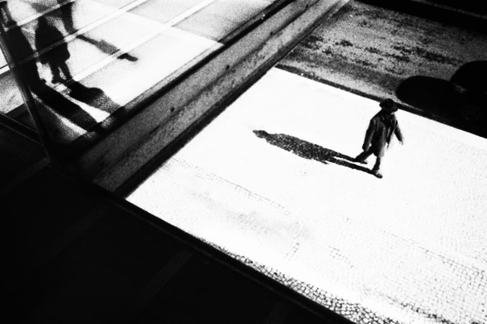 Urban Shadows Walker by Rui Correia — canvas wall art