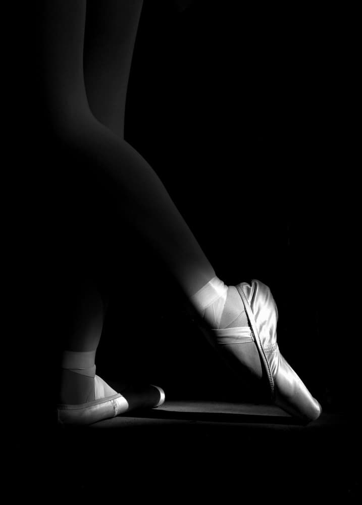 Ballet Dancer's Pointe by Paulo Medeiros — canvas wall art
