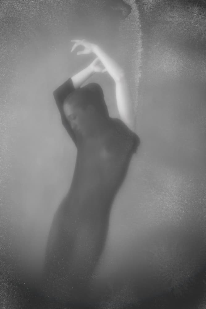 Ethereal Underwater Dance by Mel Brackstone — canvas wall art