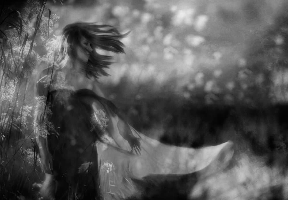 Ethereal Woman Dream by Charlaine Gerber — canvas wall art