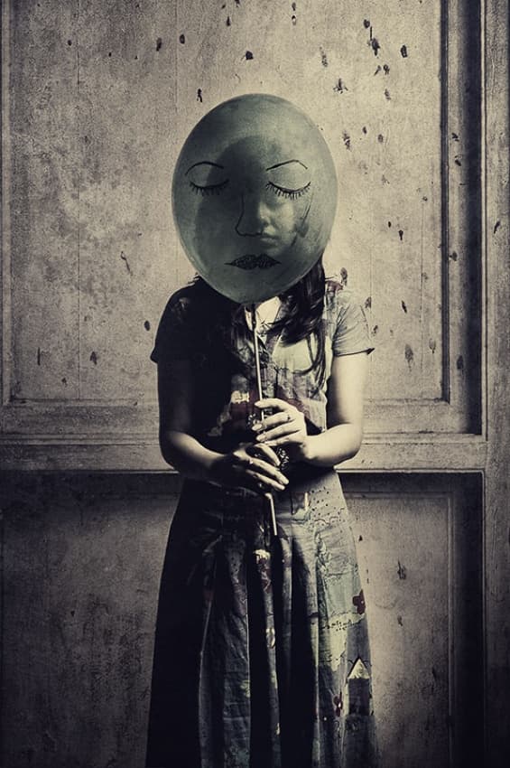 Melancholy Balloon Dream by Hari Sulistiawan — canvas wall art