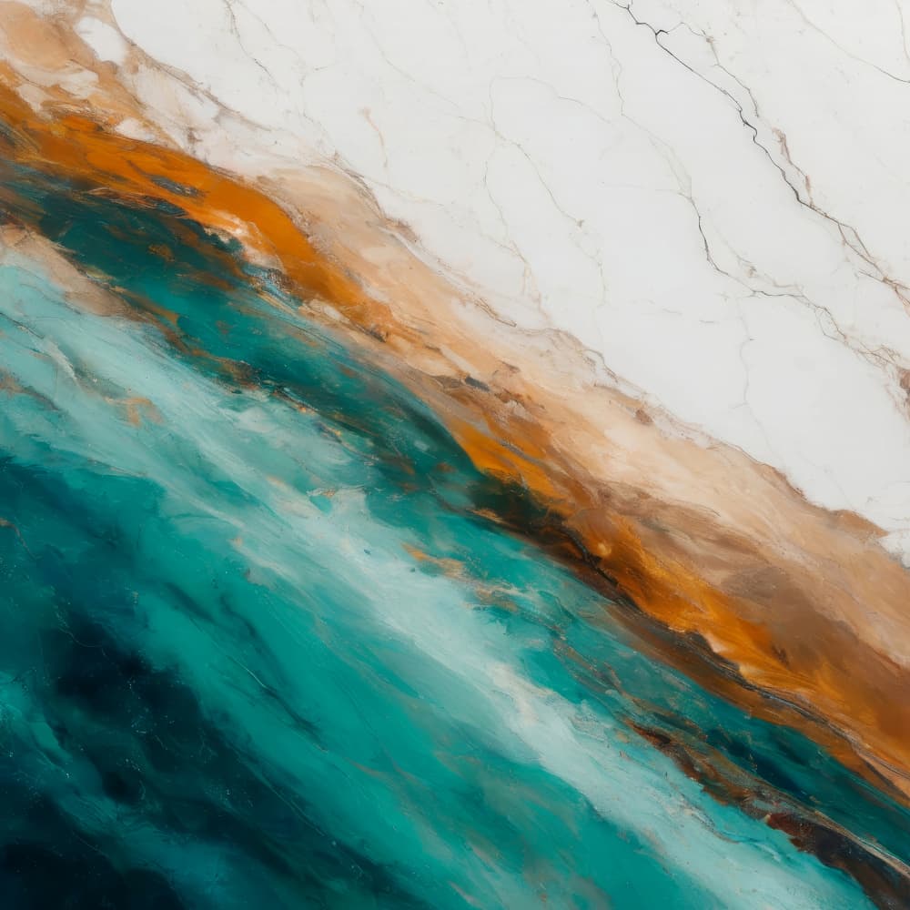 Fluid Ocean Current by Alpenglow Workshop — canvas wall art