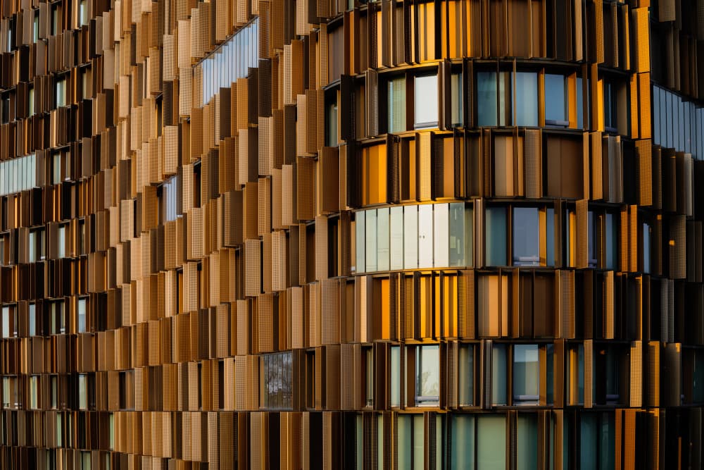 Golden Hour Architecture by Marco Tagliarino — canvas wall art