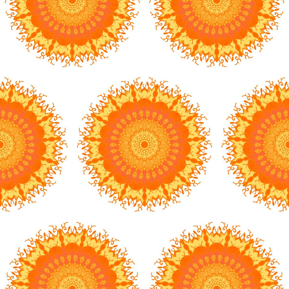 Bright Sun Mandalas by Marika Barsrsind β canvas wall art