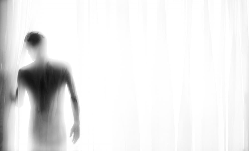 Man In Bright Light by Babak Haghi — canvas wall art