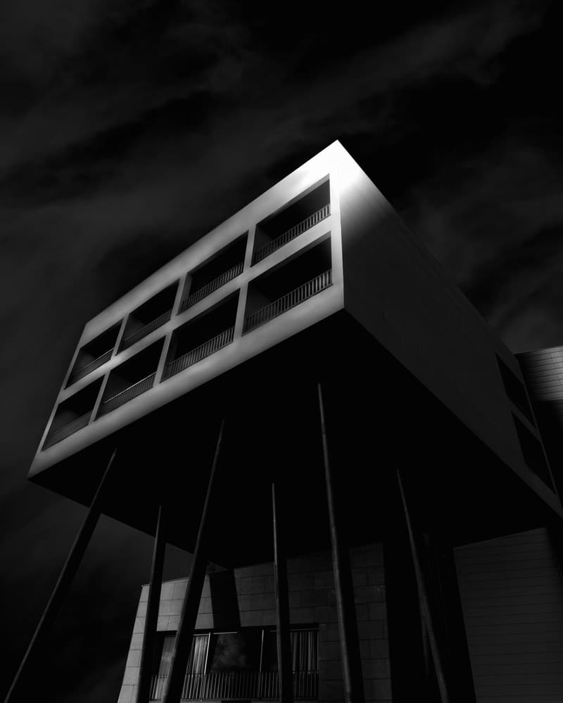Dramatic Modern Architecture by Olavo Azevedo — canvas wall art