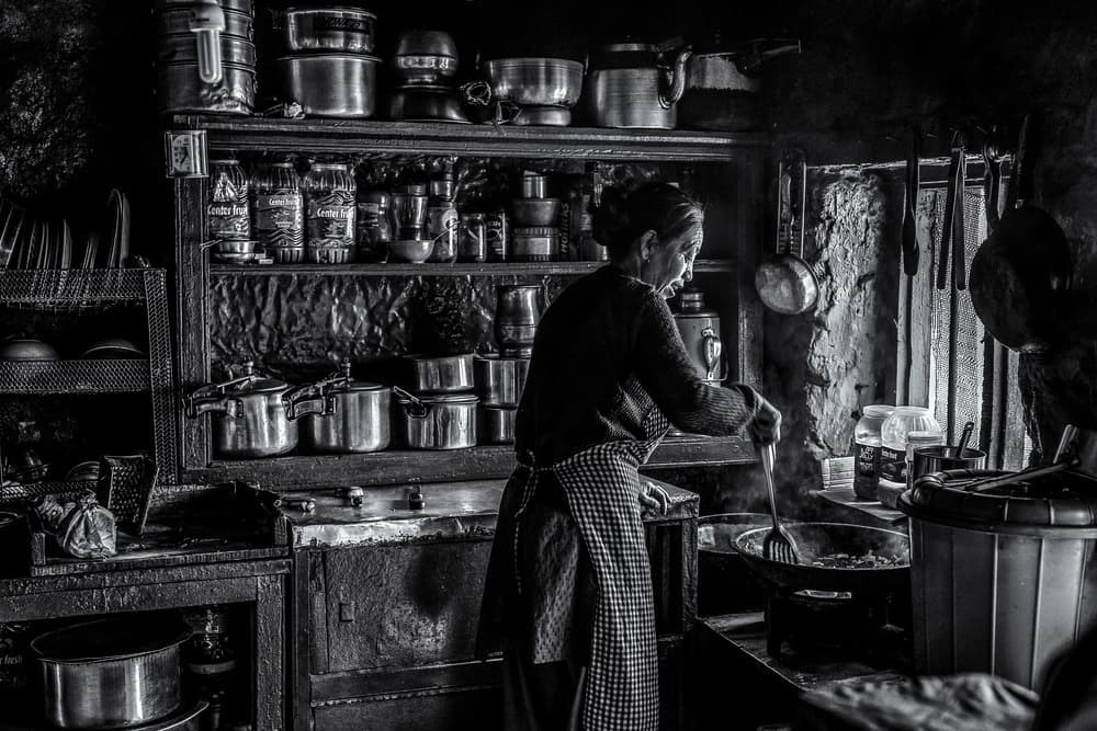 Rustic Kitchen Life by Marco Tagliarino — canvas wall art