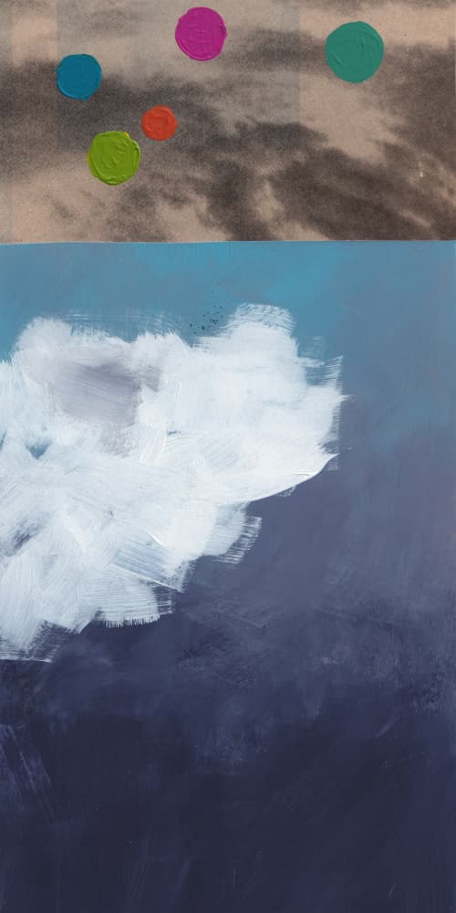 Vibrant Cloudscape by Bronwyn Baker — canvas wall art
