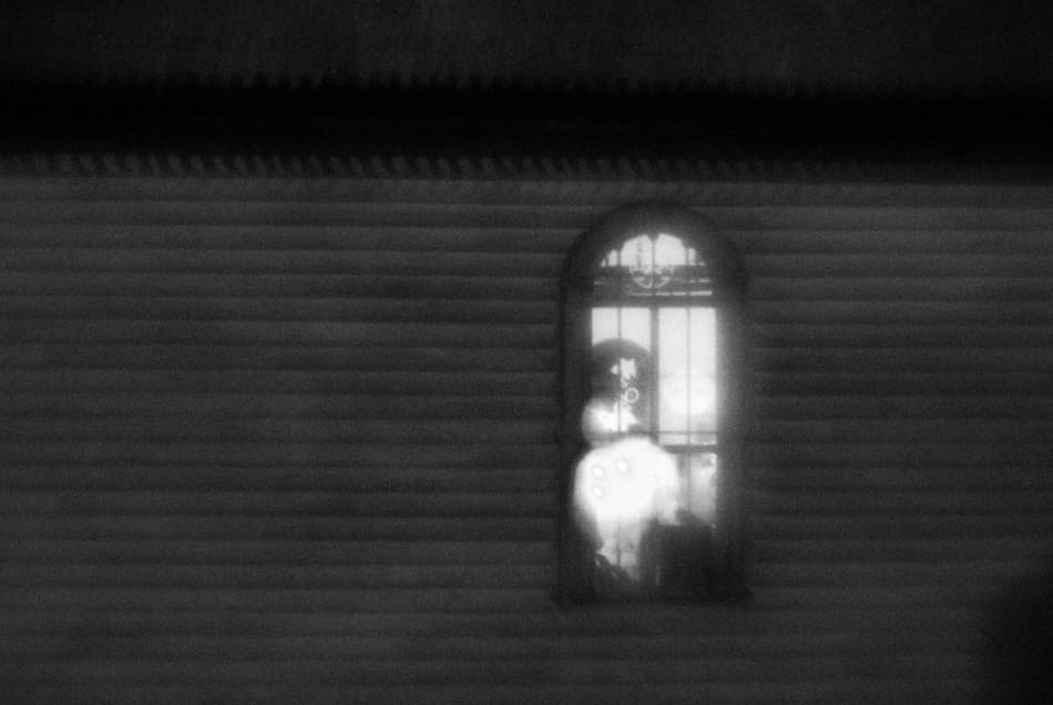 Ghost In The Window by Codrin Lupei — canvas wall art