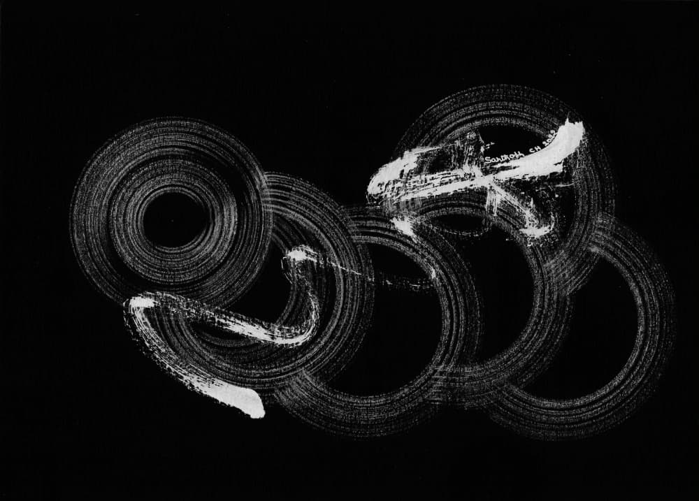 Abstract Ring Movement by Santhosh ch — canvas wall art