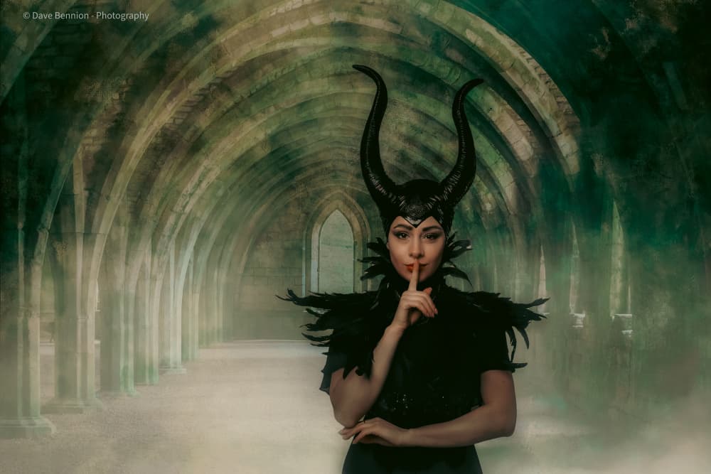 Dark Queen's Secret by David Bennion — canvas wall art